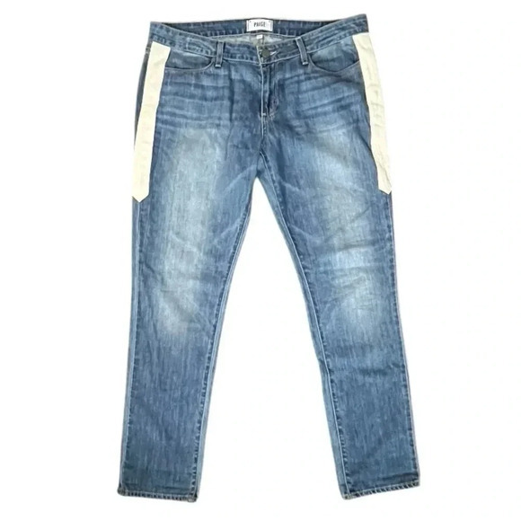 Paige Jimmy Jimmy Skinny Indigo‎ Dart Jeans, Women's Size 31 - Picture 1 of 8